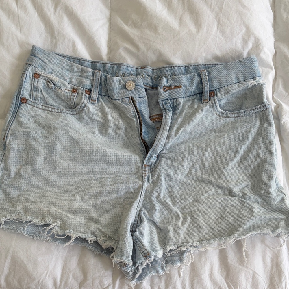 American Eagle Outfitters Light Wash Jean Shorts